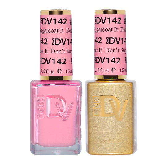 DND Gel Diva Polish Set - 1 each of Gel Polish and Nail Polish, 142 Don’t Sugarcoat It, 0.5 Fl Oz