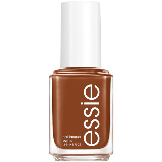 essie Salon-Quality Nail Polish, 8-Free Vegan, Warm Cognac, Midnight Delight, 0.46 fl oz