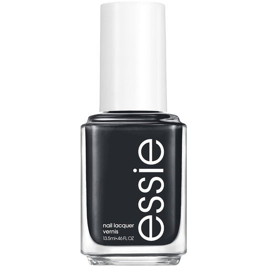 essie Salon-Quality Nail Polish, 8-Free Vegan, Push Play Collection, Black, Climbing High, 0.46 oz.