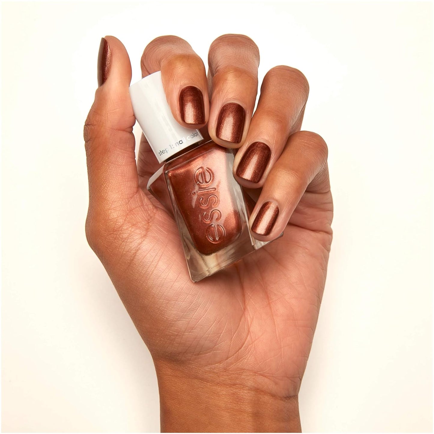 essie Gel Couture 2-Step Longwear Nail Polish, Sunrush Metals Collection, Sun-Day Style, 0.46 fl. oz.