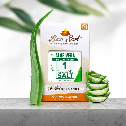 NuRevolution Bare Soak 5in1 Aloe Vera - 1 KIT (5 packs)