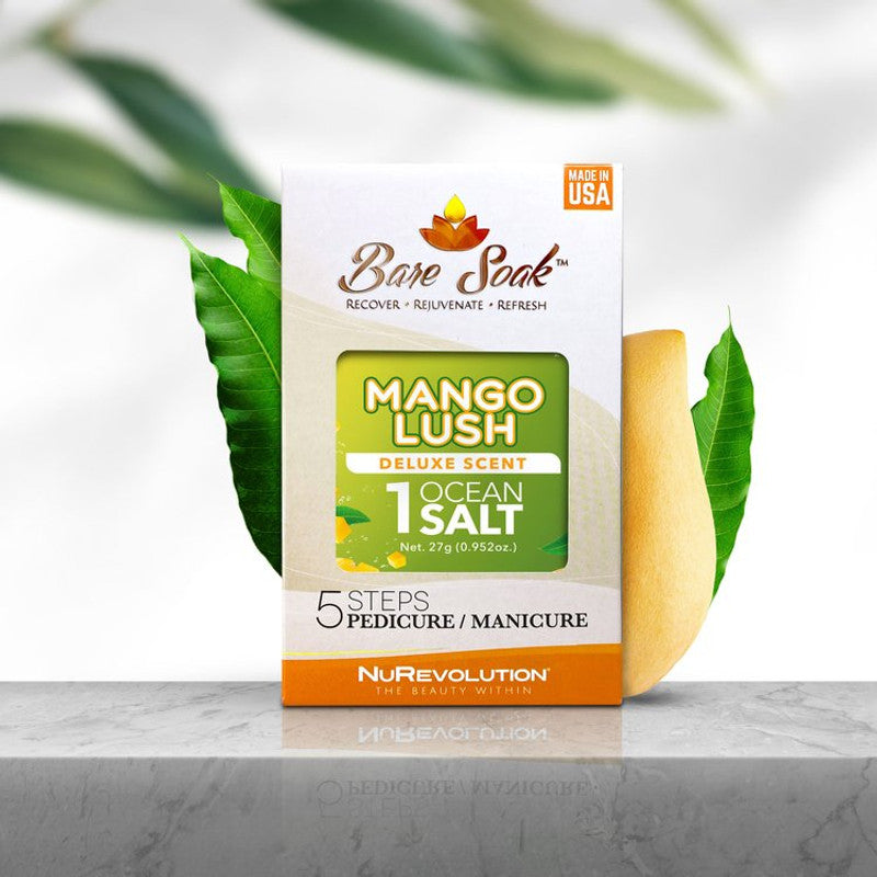 NR Bare Soak 5in1 Mango Lush Cs/50 ($1.25 each kit) (5 packs/kit)