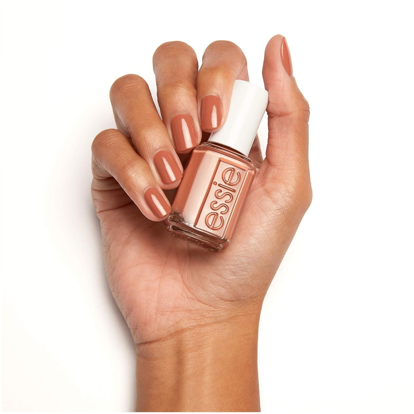 essie nail polish, rocky rose collection, glossy shine finish, cliff hanger, 0.46 fl. oz.