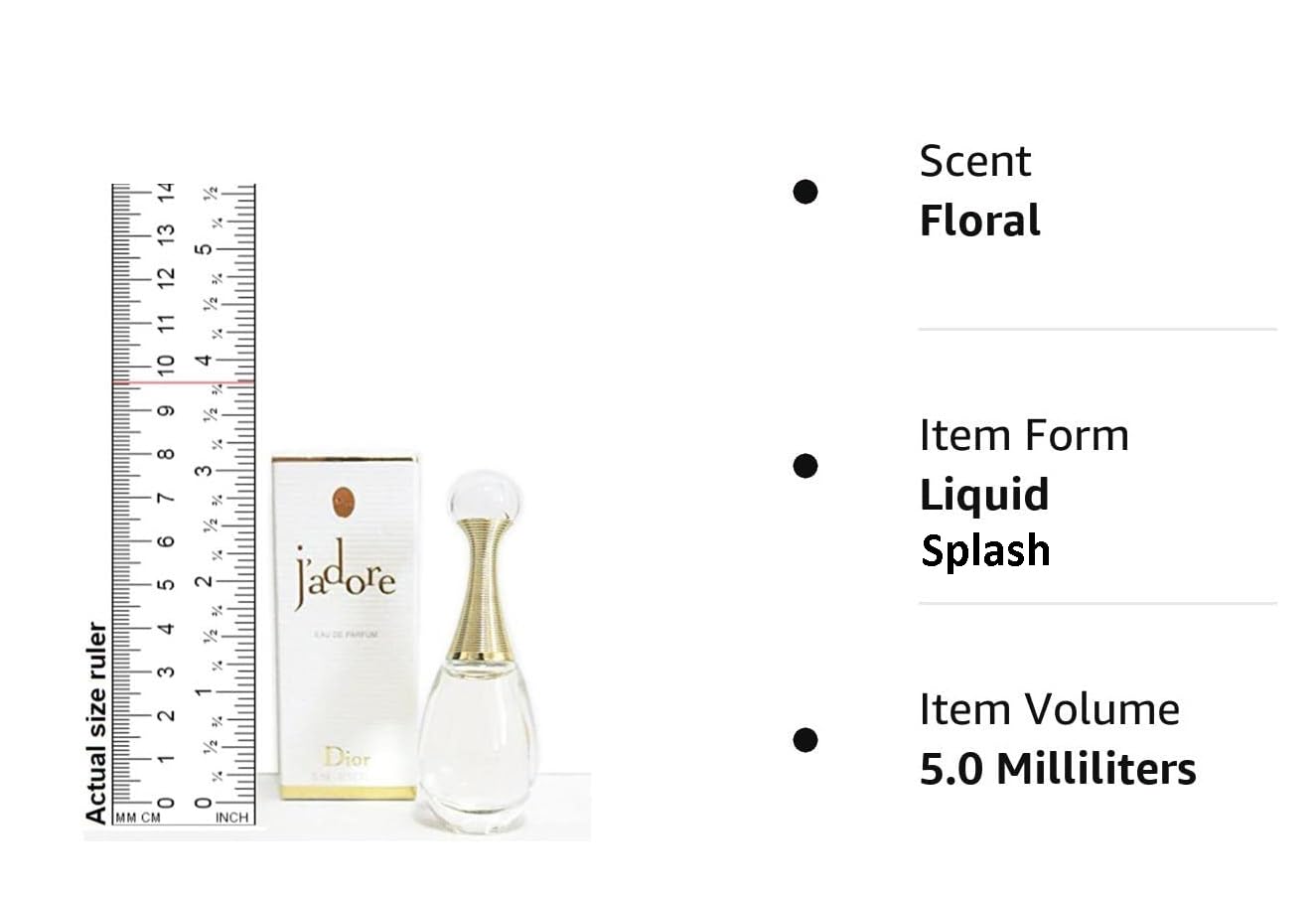 J’adore By Christian Dior Eau De Parfum Splash Mini 0.17 Fl Oz