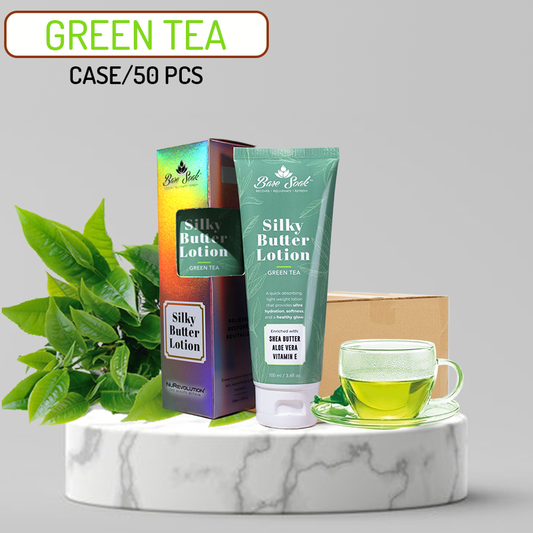 Bare Soak Lotion 3.4oz - Green Tea Case/50pcs ($1.40 each)