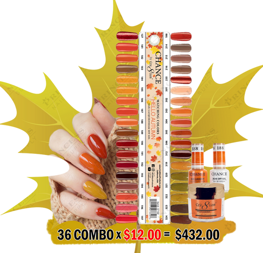 Chance Combo (Duo+Dip|Dap) 36 Colors Hello Autumn ($10.99 each combo)