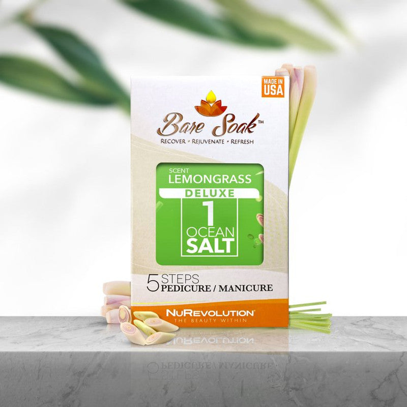 NuRevolution Bare Soak 5in1 Lemongrass - 1 KIT (5 packs)