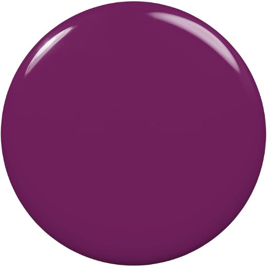 Picture of essie nail polish, Set The Tiki Bar High, summer 2022 collection, deep purple, 8-free vegan, 0.46 fl oz