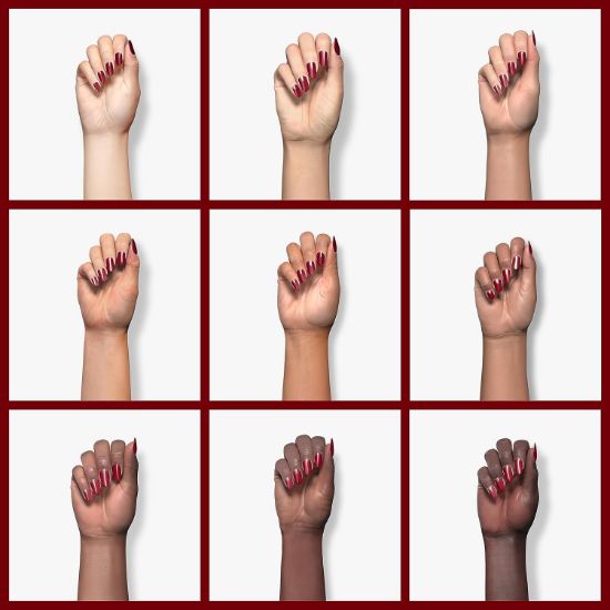 Picture of essie Salon-Quality Nail Polish, 8-Free Vegan, Deep Red Wine, Bordeaux, 0.46 fl oz