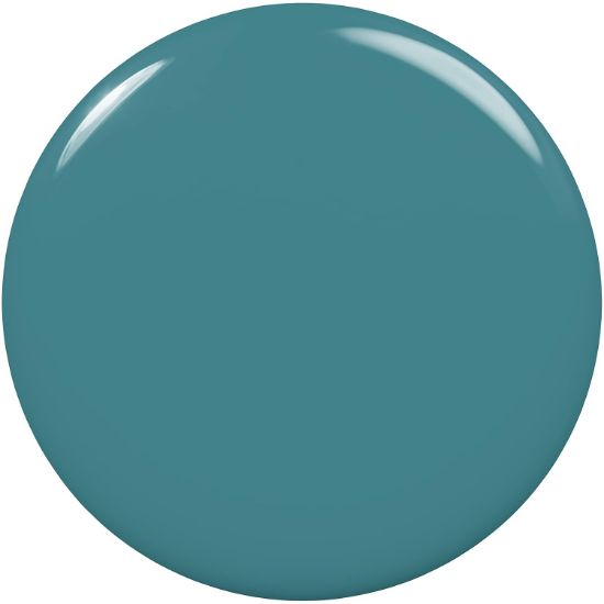 Picture of essie Nail Polish, Cream Finish, Transcend the Trend, Muted Teal-Blue, 8-Free Vegan, 0.46 fl. oz.
