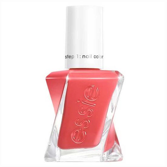 Picture of essie Gel Couture Nail Polish Blazing Orange-red Cream Finish sunset soiree 0.46 fl oz