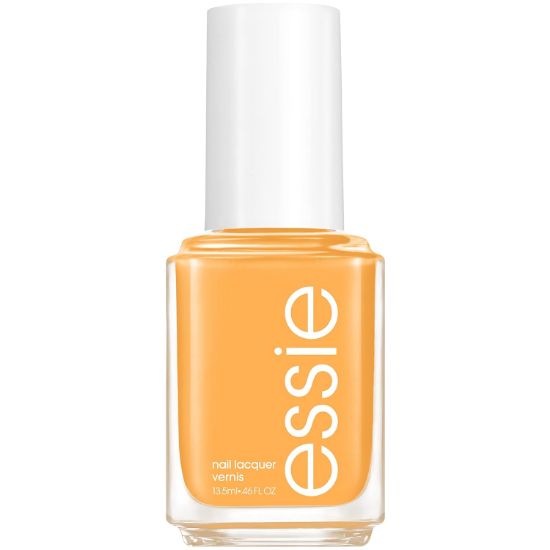 Picture of essie Nail Polish, Salon-Quality Bright Yellow Nail Polish, Vegan, Check Your Baggage, 0.46 fl oz