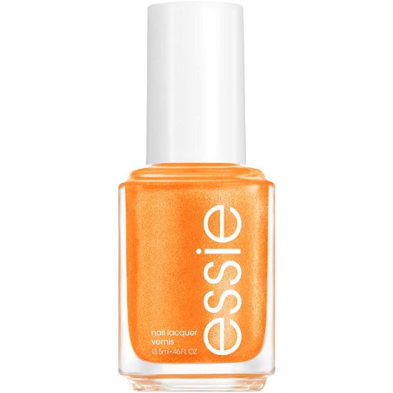 Picture of essie Nail Polish, Limited Edition Fall Trend 2020 Collection, Orange Nail Color With A Shimmer Finish, Don't Be Spotted, 0.46 Fl Oz