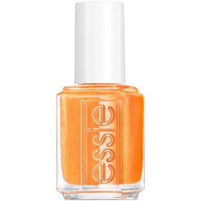 Picture of essie Nail Polish, Limited Edition Fall Trend 2020 Collection, Orange Nail Color With A Shimmer Finish, Don't Be Spotted, 0.46 Fl Oz