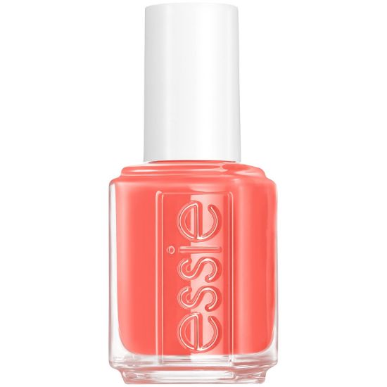 Picture of essie Nail Polish Limited Edition Winter 2021 Collection, Bright Coral, Don't Kid Yourself, 0.46 Ounce