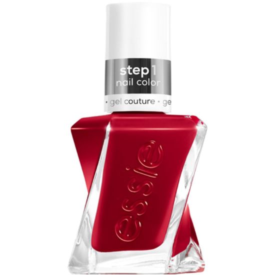 Picture of Essie Gel Couture Long-Lasting Nail Polish, 8-Free Vegan, Burgundy Red, Bubbles Only, 0.46 fl oz