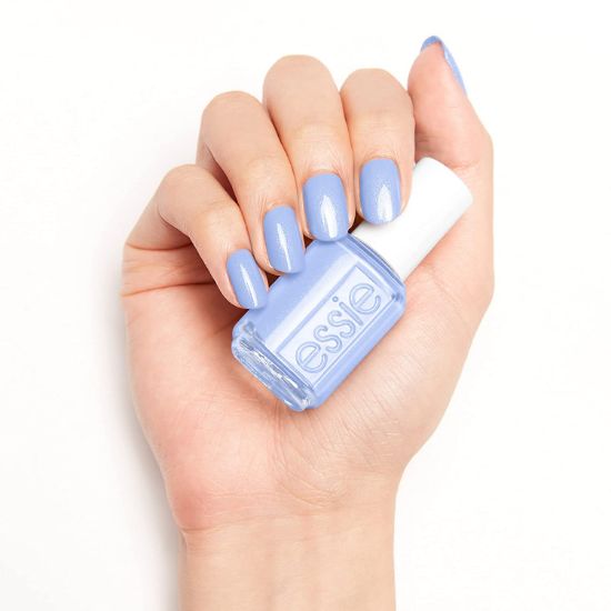 Picture of essie Nail Polish, Glossy Shine Sparkling Blue, Bikini So Teeny, 0.46 Ounce | Salon-Quality, Vegan, 8-Free