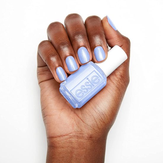Picture of essie Nail Polish, Glossy Shine Sparkling Blue, Bikini So Teeny, 0.46 Ounce | Salon-Quality, Vegan, 8-Free