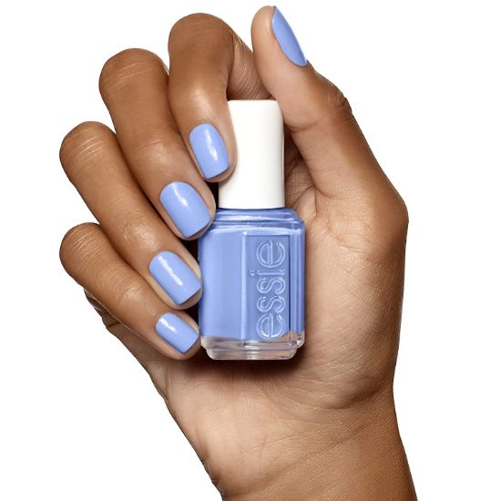 Picture of essie Nail Polish, Glossy Shine Sparkling Blue, Bikini So Teeny, 0.46 Ounce | Salon-Quality, Vegan, 8-Free