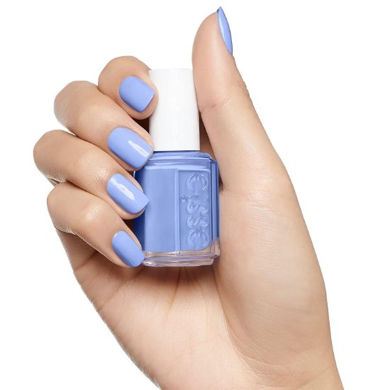 Picture of essie Nail Polish, Glossy Shine Sparkling Blue, Bikini So Teeny, 0.46 Ounce | Salon-Quality, Vegan, 8-Free